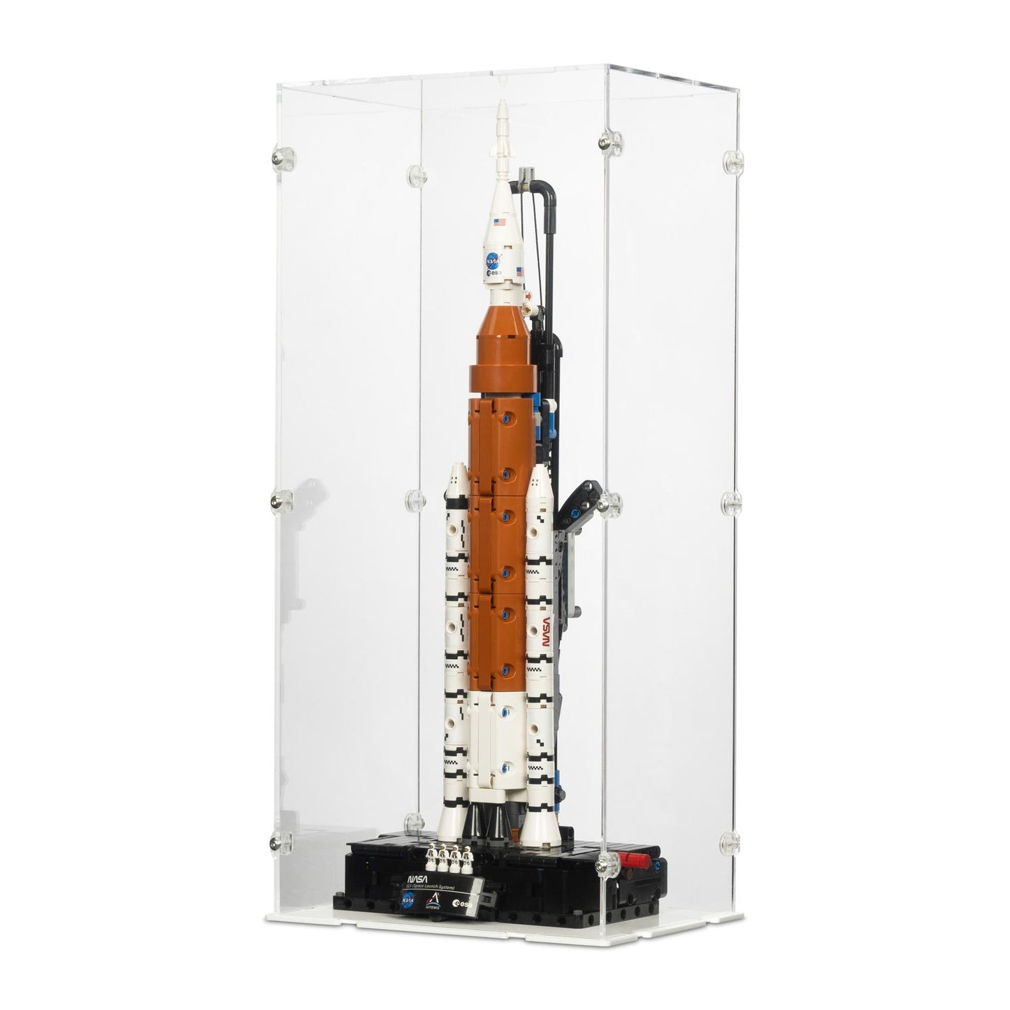 42221 NASA Artemis SLS-Schwerlastrakete - Acryl Vitrine Lego