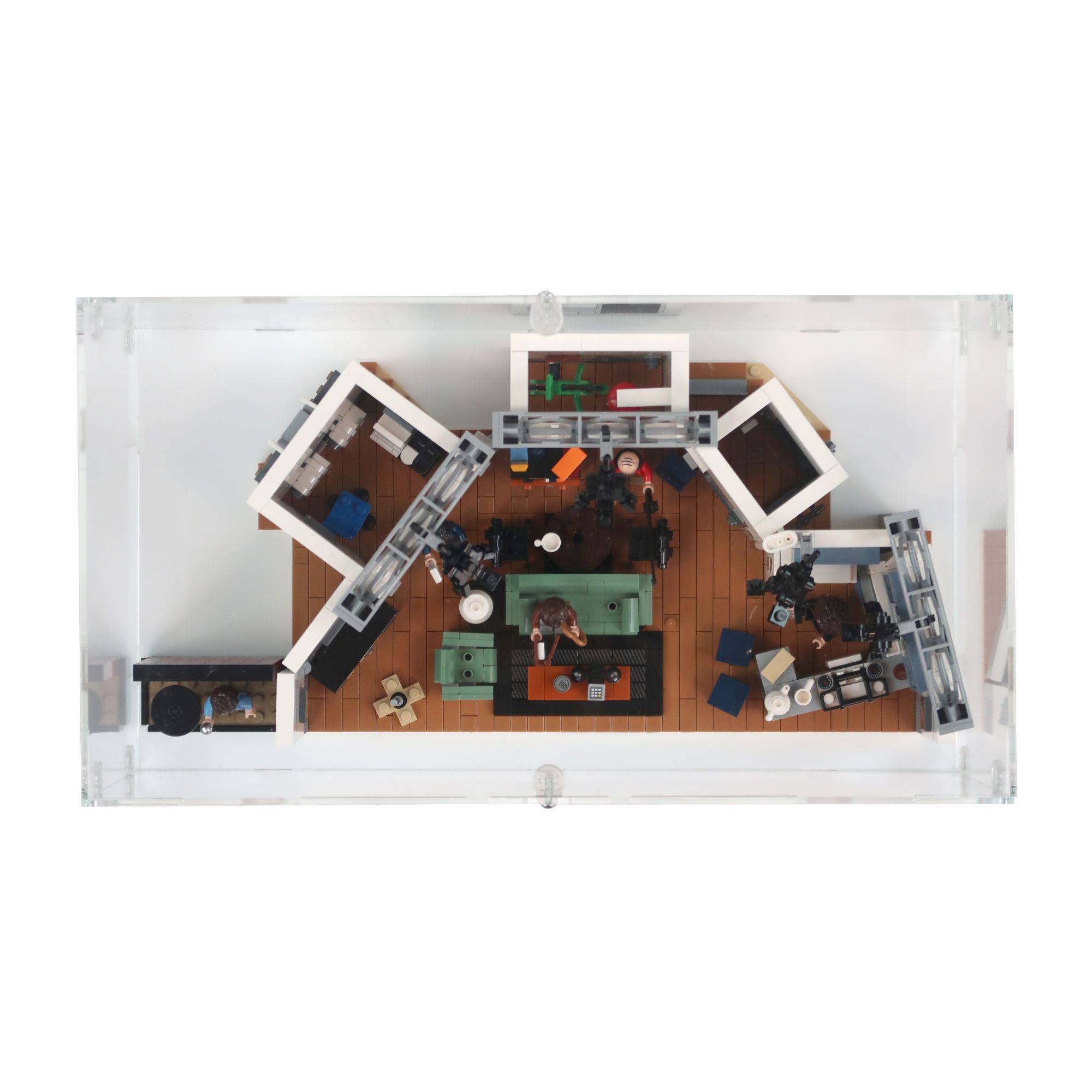 Acrylic Displays for your Lego Models-Lego 21328 Seinfeld